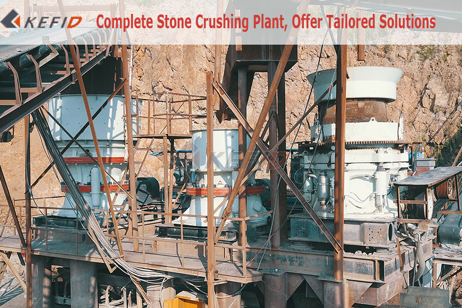 Configurations of 50-100t/h Stone Production Line