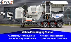 Kefid Mobile Crushing Station Serves Global Sand Aggregate Investors