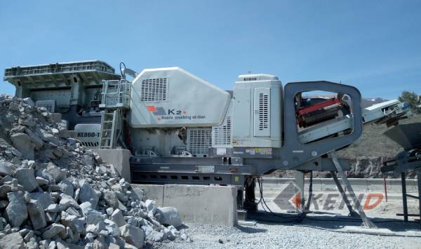 mobile jaw crusher