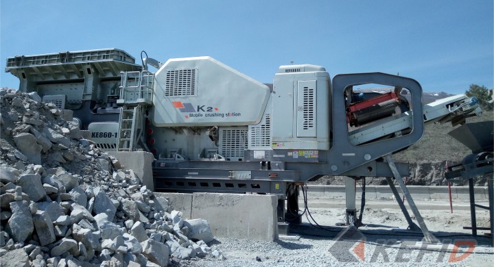 150TPH Limestone Mobile Crushing Plant in Russia