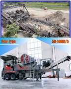 New Type Mobile Crusher 50-1000TPH