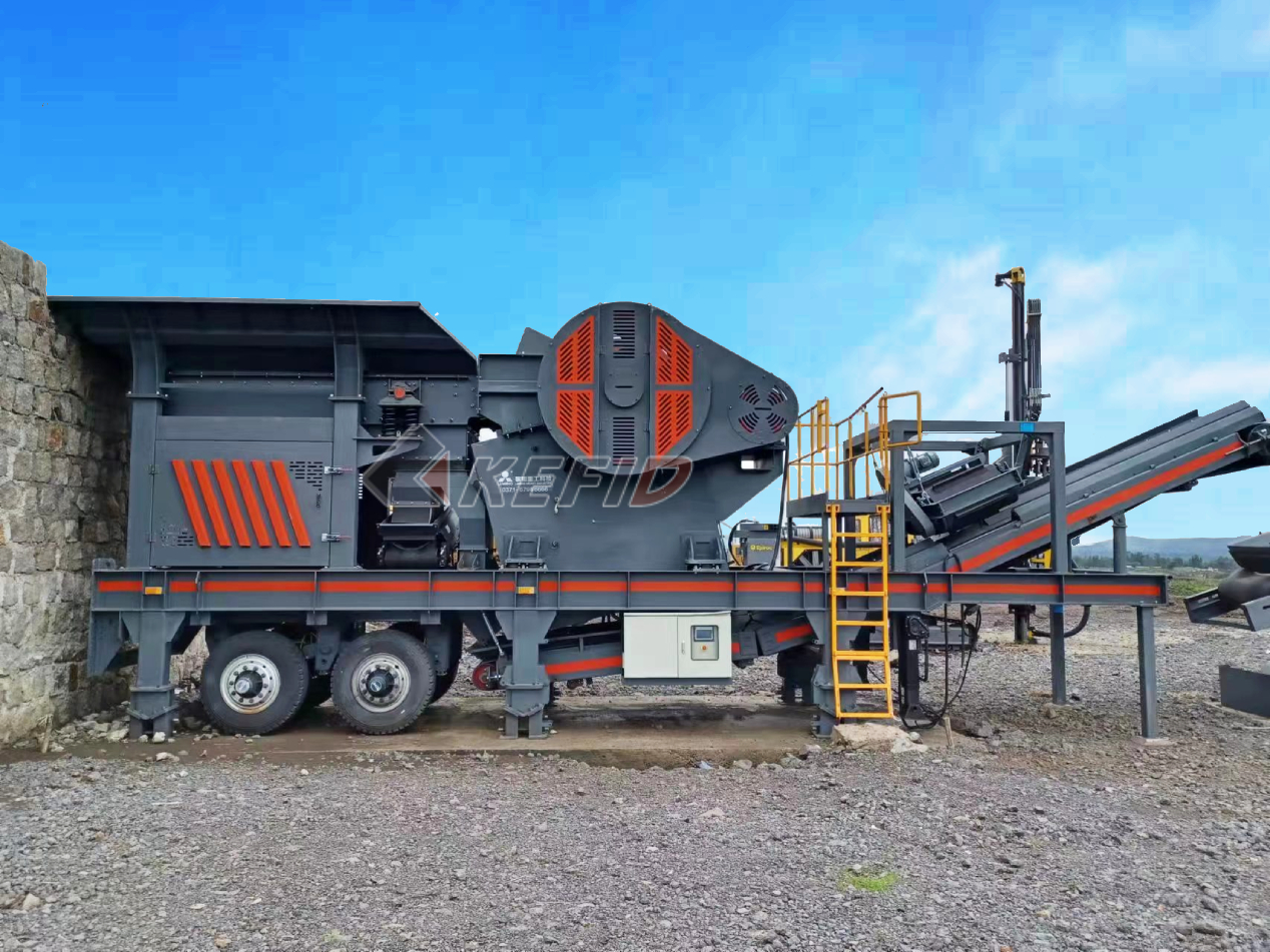 mobile jaw crusher