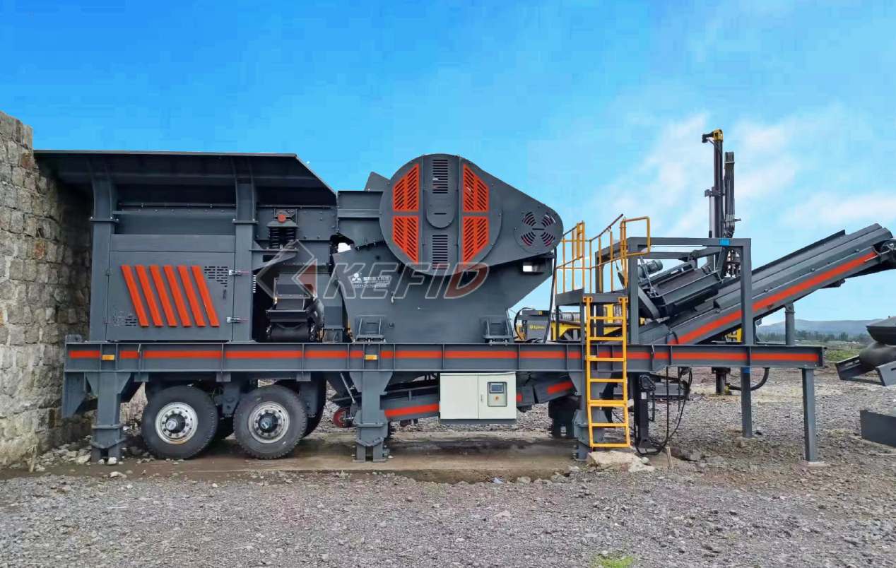 Wheeled Mobile Crusher